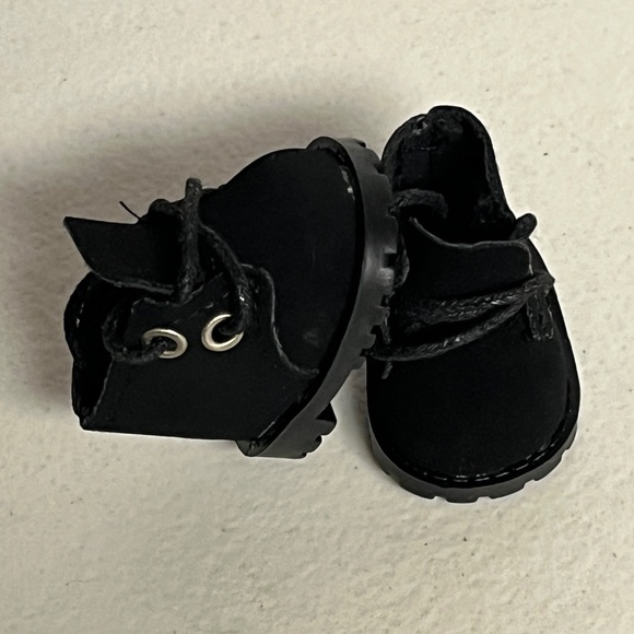 Designer Overalls Boots Bucket Hat 3 Piece Outfit For Labubu Denim Blue Jean - Picture 8 of 10